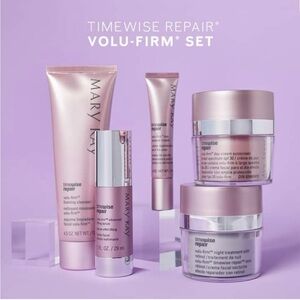 Mary Kay Timewise Repair Volu-Firm Set, 5 Item Anti-Aging NIB free samples!
